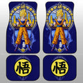 Goku SSJ Car Floor Mats Custom Dragon Ball Car Interior Accessories - Gearcarcover - 1