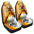 Goku SSJ Car Seat Covers Custom Dragon Ball Car Accessories For Anime Fans - Gearcarcover - 3