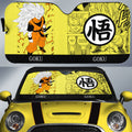 Goku SSJ Car Sunshade Custom Dragon Ball Anime Manga Color Style - Gearcarcover - 1