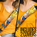 Goku SSJ Seat Belt Covers Custom Dragon Ball Anime Car Accessories - Gearcarcover - 3