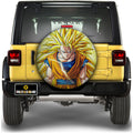 Goku SSJ Spare Tire Covers Custom Dragon Ball Anime Car Accessories - Gearcarcover - 1