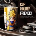 Goku SSJ Tumbler Cup Custom Dragon Ball Anime Car Accessories - Gearcarcover - 2