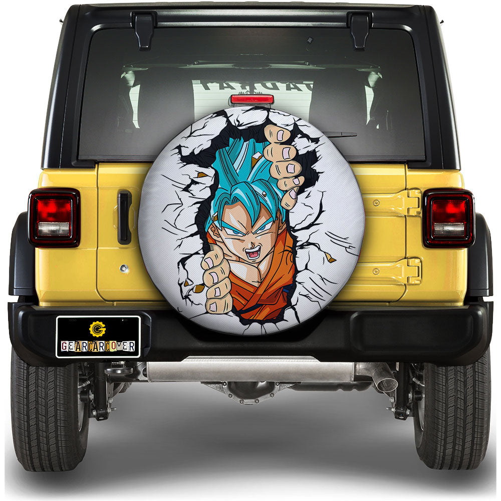 Goku Spare Tire Cover Custom Dragon Ball Anime - Gearcarcover - 1