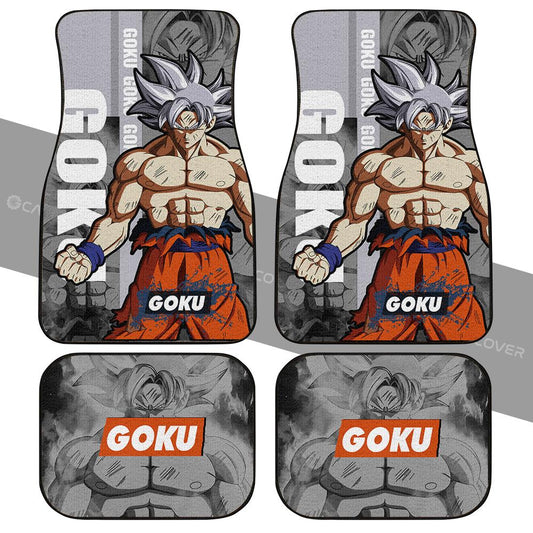 Goku Ultra Car Floor Mats Custom Anime Dragon Ball Car Accessories - Gearcarcover - 2