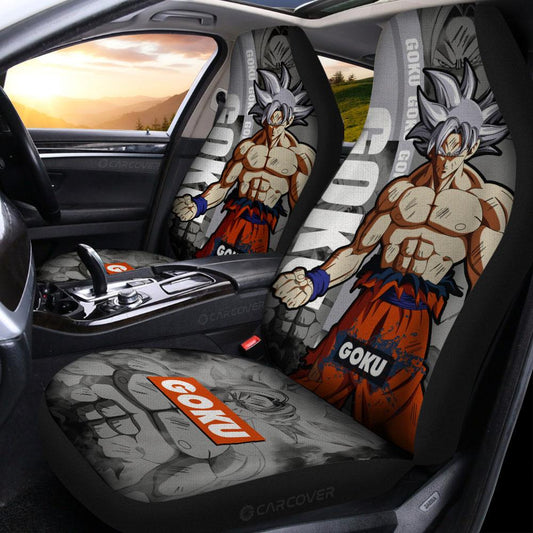 Goku Ultra Car Seat Covers Custom Anime Dragon Ball Car Accessories - Gearcarcover - 2