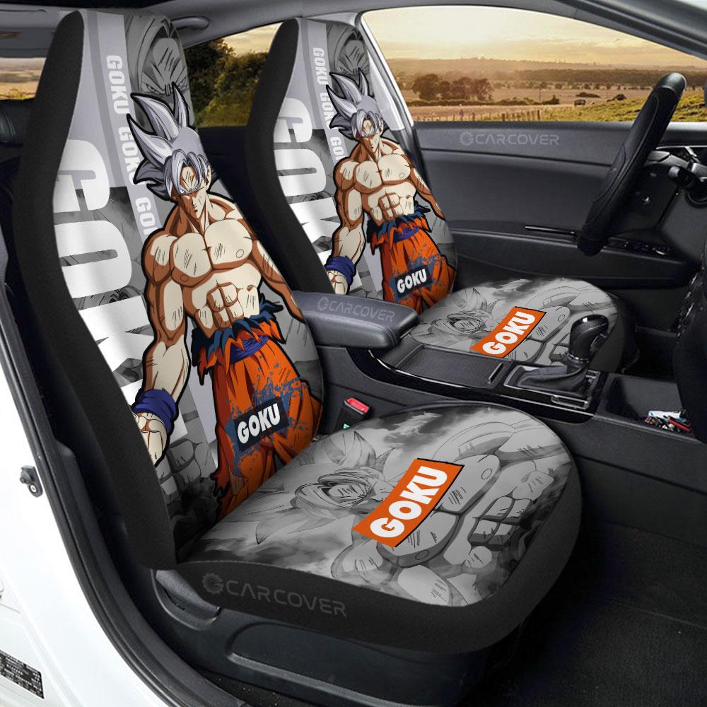 Goku Ultra Car Seat Covers Custom Anime Dragon Ball Car Accessories - Gearcarcover - 1