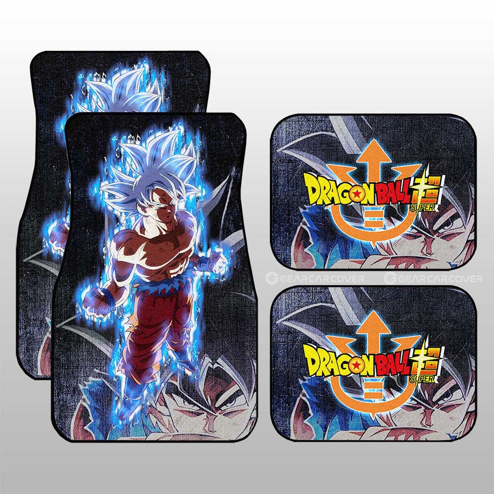 Goku Ultra Instinct Car Floor Mats Custom Dragon Ball Anime Car Accessories - Gearcarcover - 3