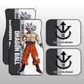 Goku Ultra Instinct Car Floor Mats Custom Dragon Ball Car Accessories For Anime Fans - Gearcarcover - 1