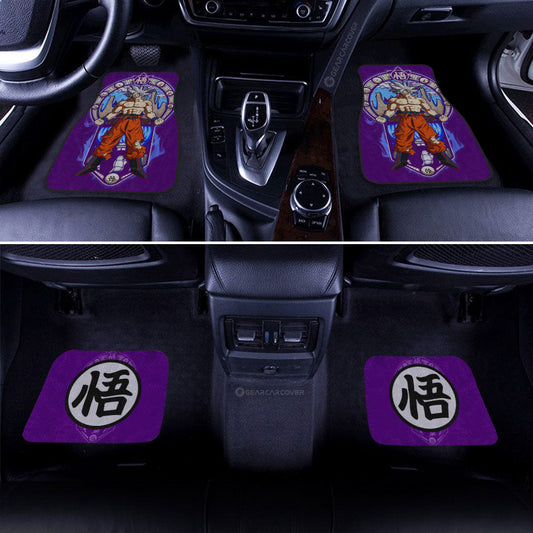 Goku Ultra Instinct Car Floor Mats Custom Dragon Ball Car Interior Accessories - Gearcarcover - 2