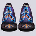 Goku Ultra Instinct Car Seat Covers Custom Galaxy Style Dragon Ball Anime Car Accessories - Gearcarcover - 4