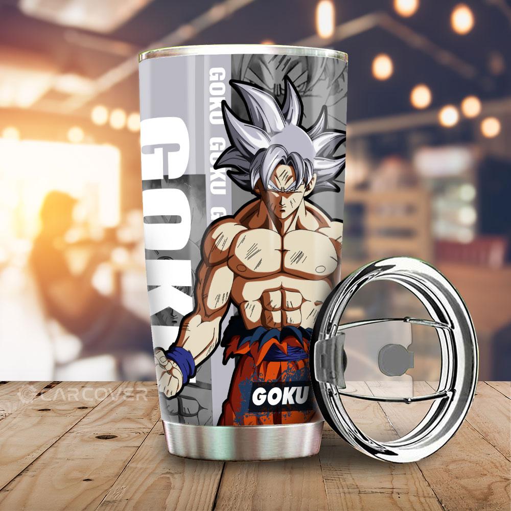 Goku Ultra Tumbler Cup Custom Anime Dragon Ball Car Accessories - Gearcarcover - 1