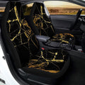 Golden Scratch Marble Car Seat Covers Custom Car Accessories - Gearcarcover - 2