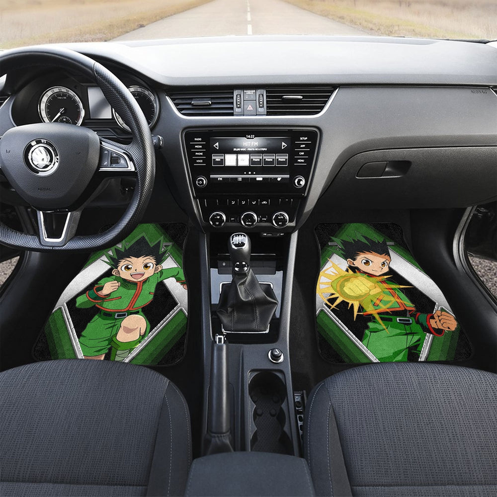 Gon Freecs Car Floor Mats Custom Hunter x Hunter Anime Car Accessories - Gearcarcover - 3