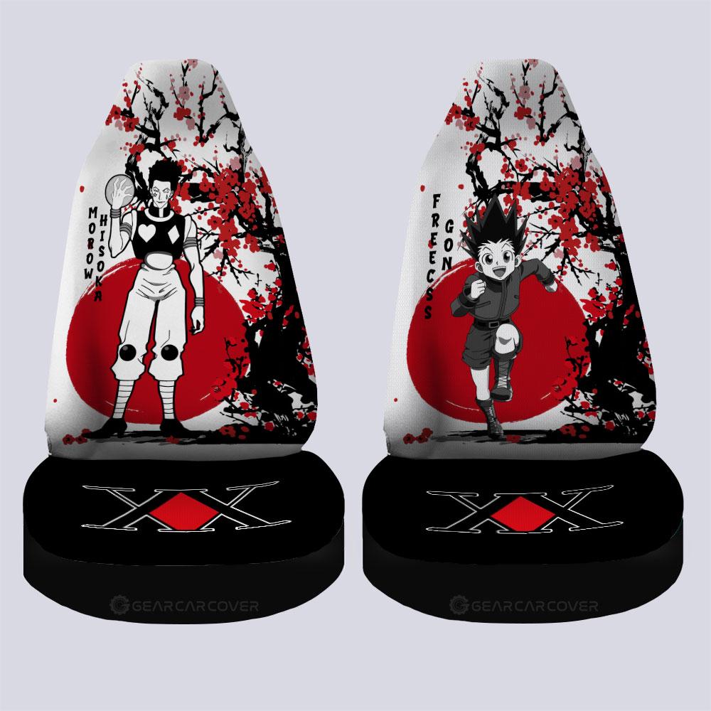 Gon Freecss And Hisoka Morow Car Seat Covers Custom Japan Style Hunter x Hunter Anime Car Accessories - Gearcarcover - 4