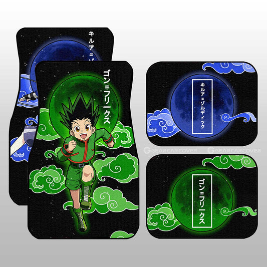 Gon Freecss And Killua Zoldyck Car Floor Mats Custom Hunter x Hunter Anime Car Accessories - Gearcarcover - 2