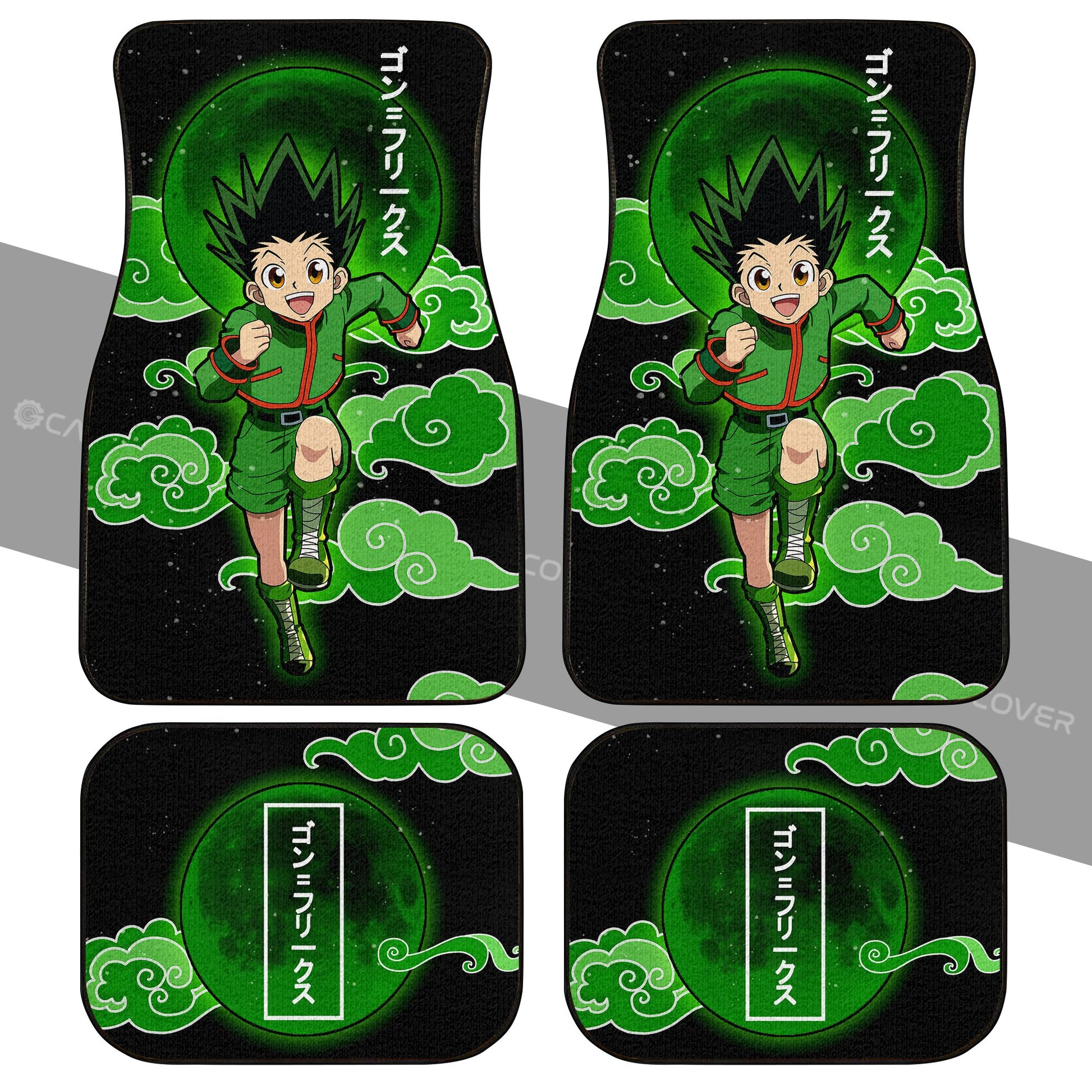 Gon Freecss Car Floor Mats Custom Hunter x Hunter Anime Car Accessories - Gearcarcover - 2