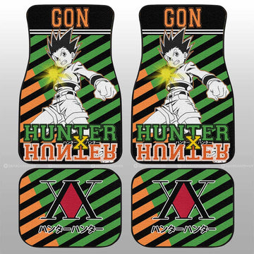 Gon Freecss Car Floor Mats Custom Hunter x Hunter Anime Car Accessories - Gearcarcover - 1