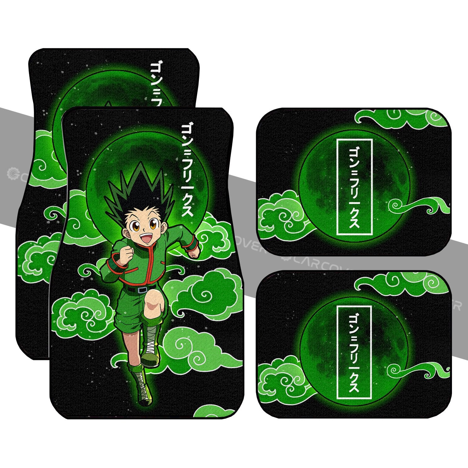 Gon Freecss Car Floor Mats Custom Hunter x Hunter Anime Car Accessories - Gearcarcover - 1