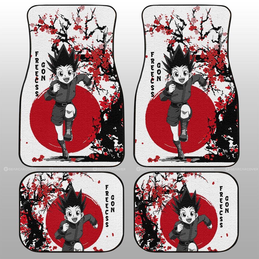 Gon Freecss Car Floor Mats Custom Japan Style Hunter x Hunter Anime Car Accessories - Gearcarcover - 2