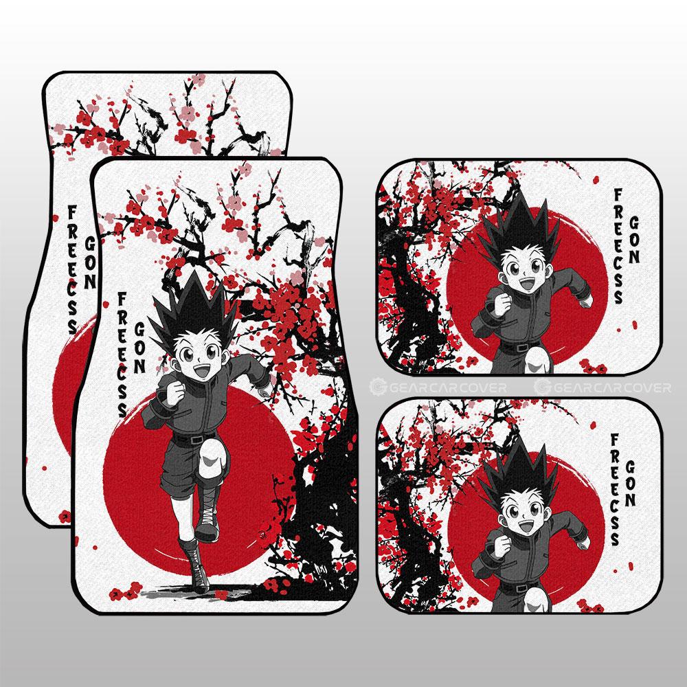 Gon Freecss Car Floor Mats Custom Japan Style Hunter x Hunter Anime Car Accessories - Gearcarcover - 1