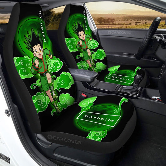 Gon Freecss Car Seat Covers Custom Hunter x Hunter Anime Car Accessories - Gearcarcover - 1