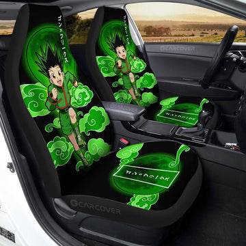 Gon Freecss Car Seat Covers Custom Hunter x Hunter Anime Car Accessories - Gearcarcover - 1