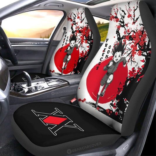 Gon Freecss Car Seat Covers Custom Japan Style Hunter x Hunter Anime Car Accessories - Gearcarcover - 2