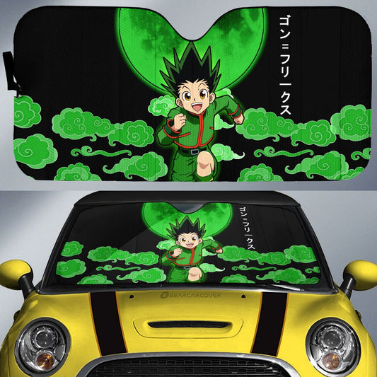 Gon Freecss Car Sunshade Custom Hunter x Hunter Anime Car Accessories - Gearcarcover - 1