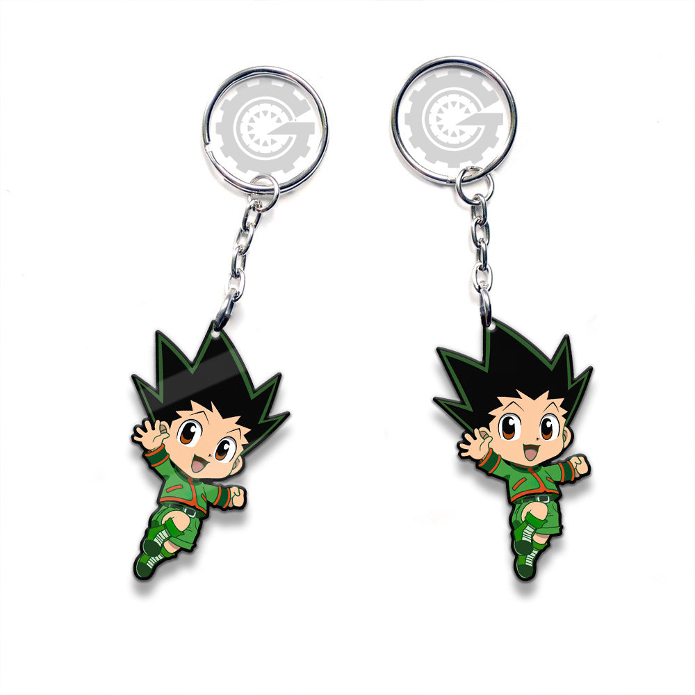 Gon Freecss Keychain Custom Hunter x Hunter Anime Car Accessories - Gearcarcover - 3