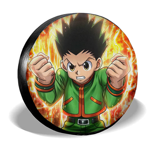 Gon Freecss Spare Tire Covers Custom Hunter x Hunter Anime Car Accessories - Gearcarcover - 2