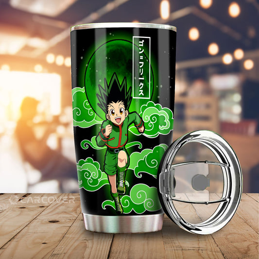Gon Freecss Tumbler Cup Custom Hunter x Hunter Anime Car Accessories - Gearcarcover - 1
