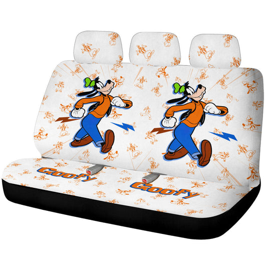 Goofy Car Back Seat Cover Custom Cartoon Car Accessories - Gearcarcover - 1