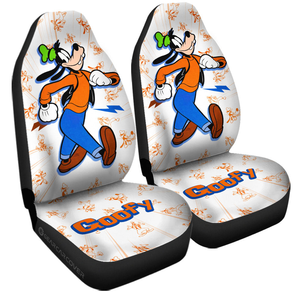 Goofy Car Seat Covers Custom Cartoon Car Accessories - Gearcarcover - 3