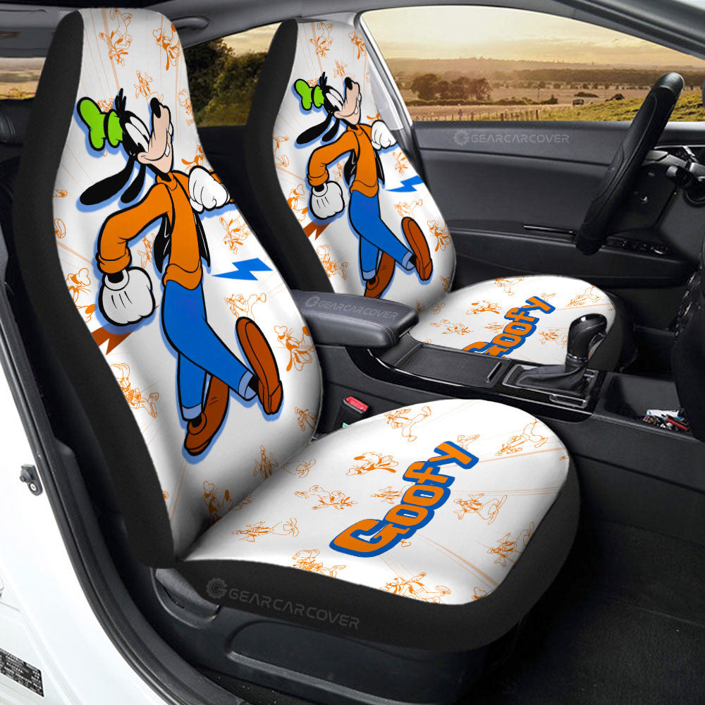Goofy Car Seat Covers Custom Cartoon Car Accessories - Gearcarcover - 1