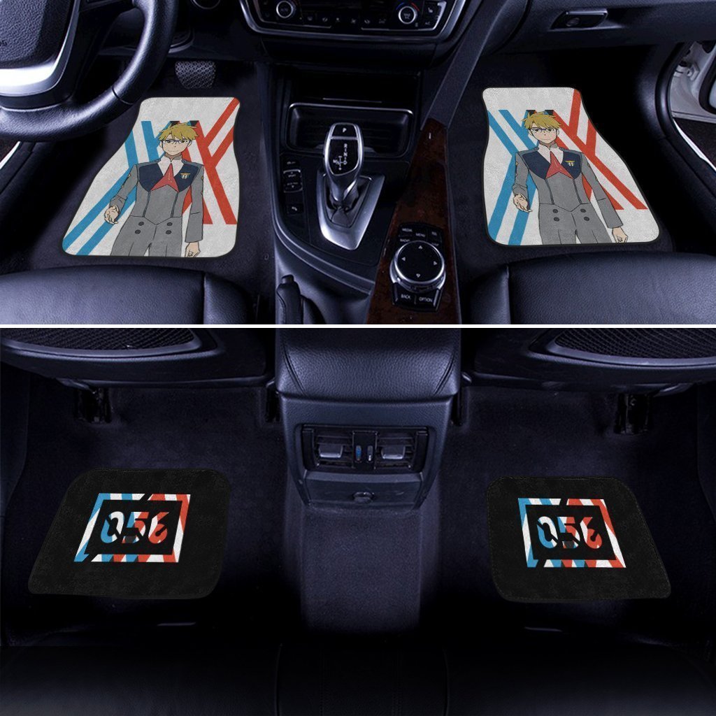 Goro code 056 Car Floor Mats Custom Anime Darling In The Franxx Car Accessories - Gearcarcover - 3