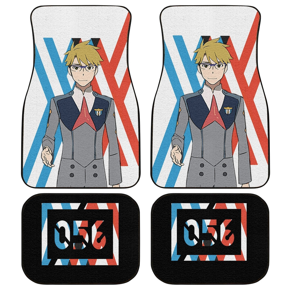 Goro code 056 Car Floor Mats Custom Anime Darling In The Franxx Car Accessories - Gearcarcover - 1