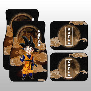 Goten Car Floor Mats Custom Anime Dragon Ball Car Accessories - Gearcarcover - 1