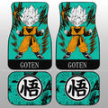 Goten Car Floor Mats Custom Dragon Ball Anime Manga Color Style - Gearcarcover - 2