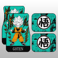 Goten Car Floor Mats Custom Dragon Ball Anime Manga Color Style - Gearcarcover - 1