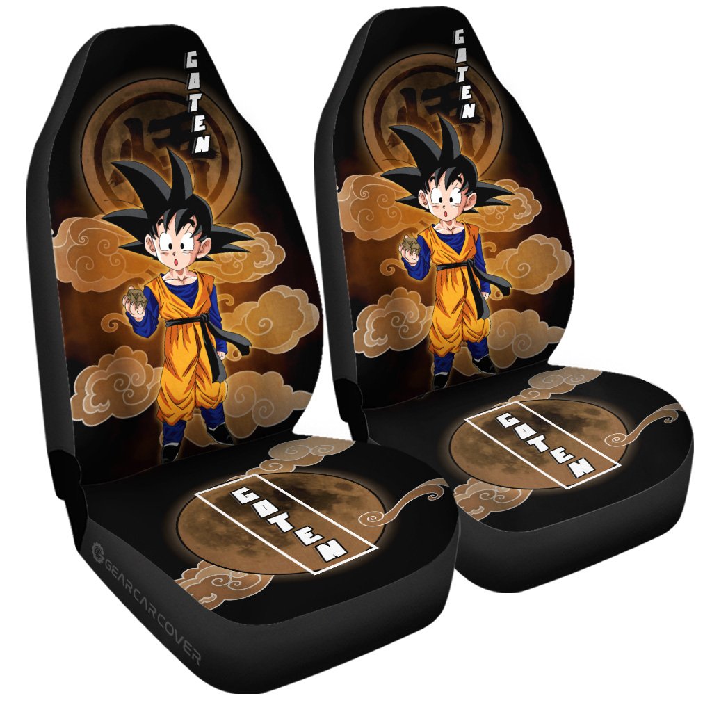 Goten Car Seat Covers Custom Anime Dragon Ball Car Accessories - Gearcarcover - 3