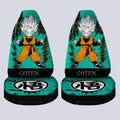 Goten Car Seat Covers Custom Dragon Ball Anime Manga Color Style - Gearcarcover - 4