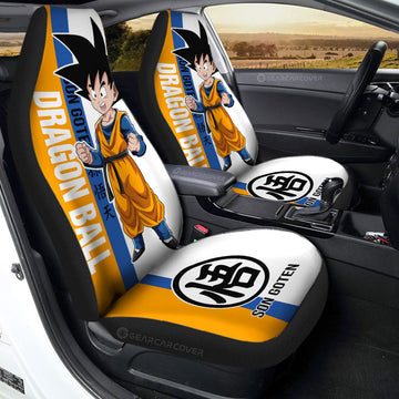 Goten Car Seat Covers Custom Dragon Ball Car Accessories For Anime Fans - Gearcarcover - 1