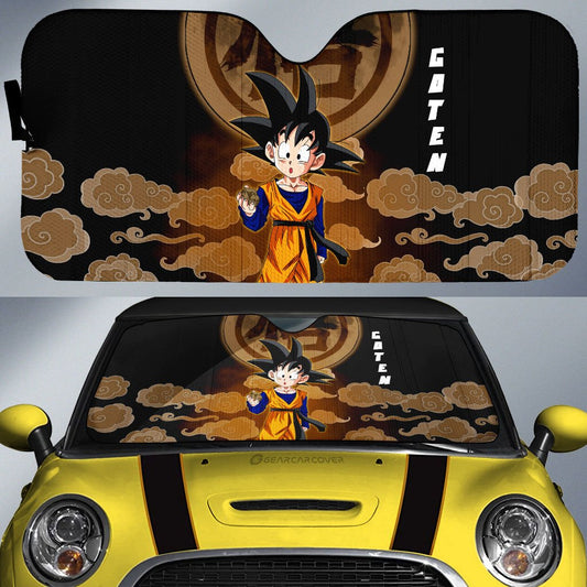 Goten Car Sunshade Custom Anime Dragon Ball Car Accessories - Gearcarcover - 1
