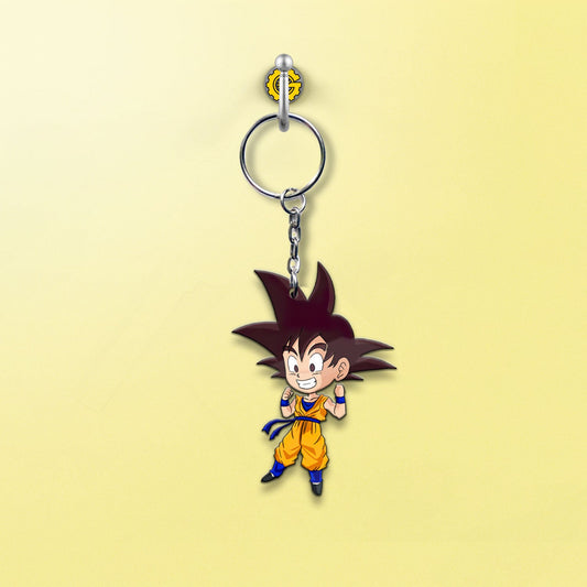Goten Keychain Custom Dragon Ball Anime Car Accessories - Gearcarcover - 2