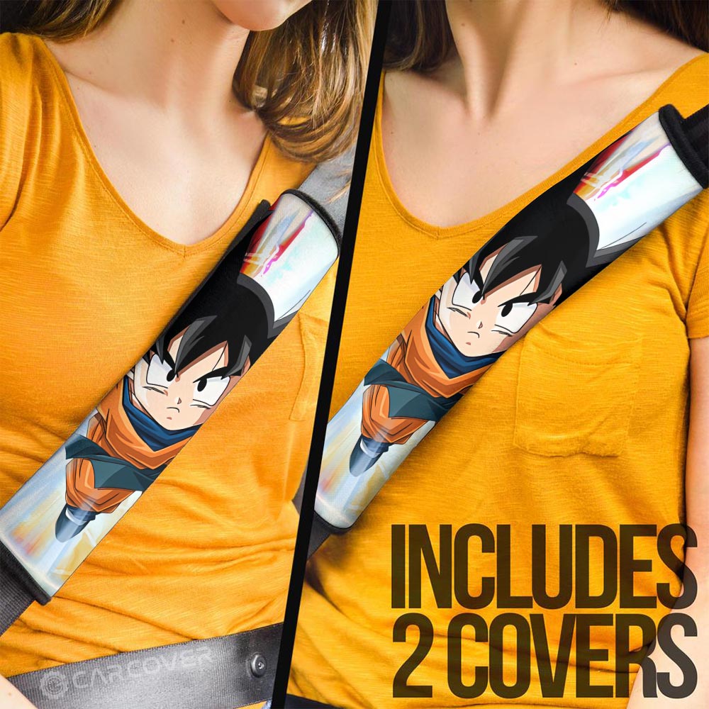 Goten Seat Belt Covers Custom Dragon Ball Anime Car Accessories - Gearcarcover - 3