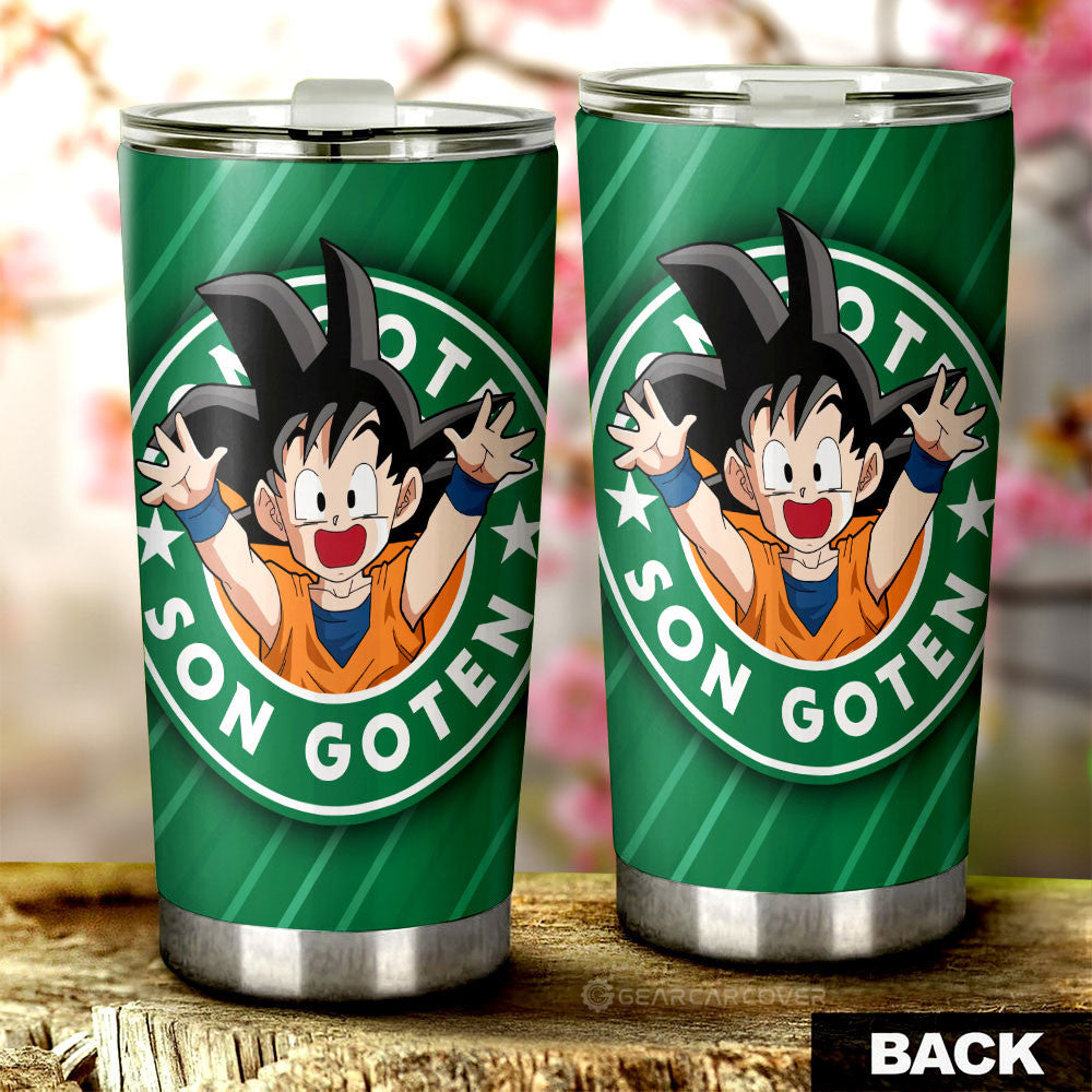 Goten Tumbler Cup Custom Dragon Ball Anime Car Accessories - Gearcarcover - 3