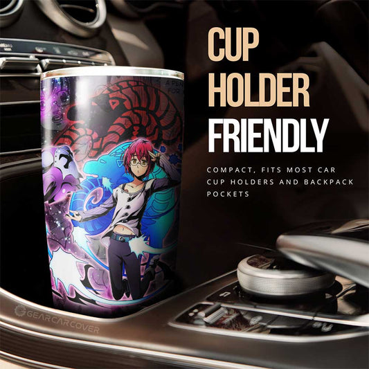 Gowther Tumbler Cup Custom Seven Deadly Sins Anime Galaxy Manga Style - Gearcarcover - 2
