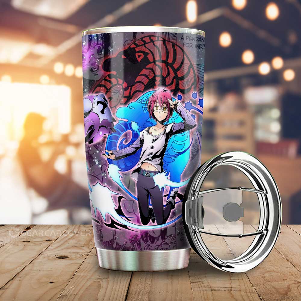 Gowther Tumbler Cup Custom Seven Deadly Sins Anime Galaxy Manga Style - Gearcarcover - 1