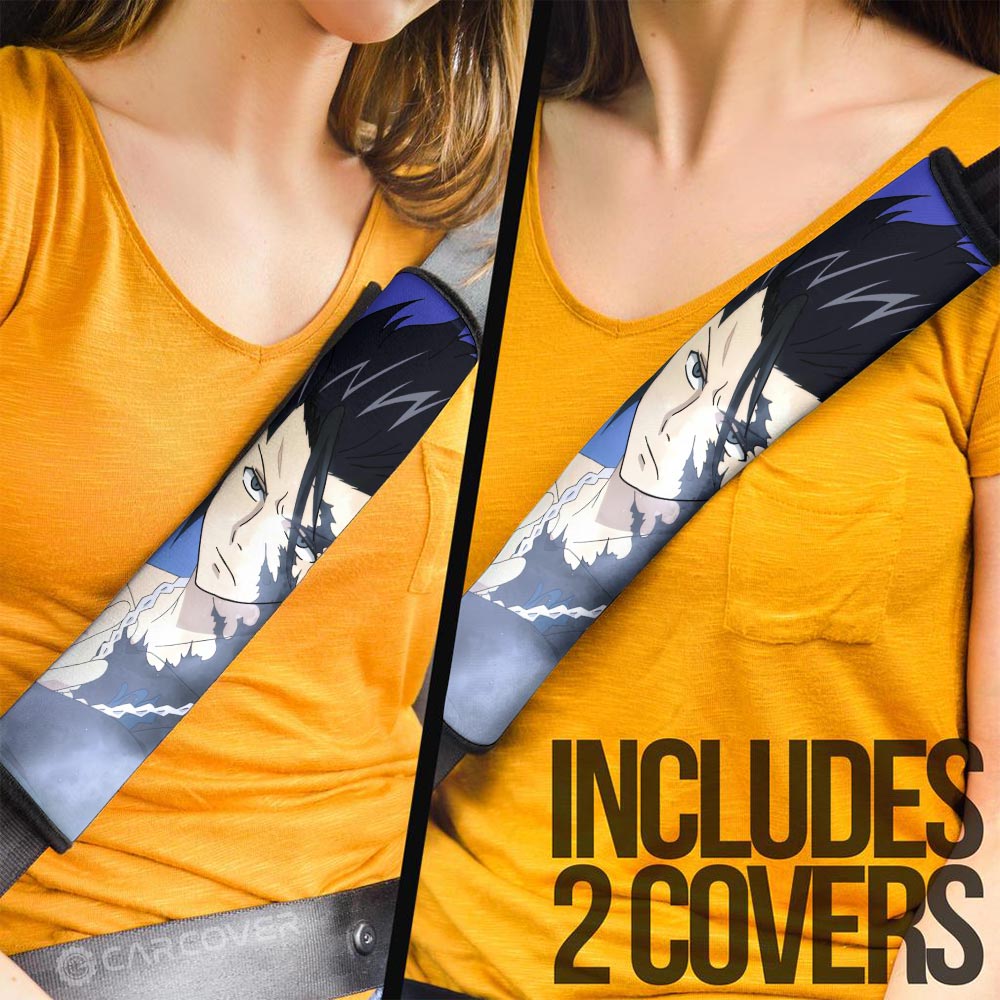 Gray Fullbuster Seat Belt Covers Custom Fairy Tail Anime Car Accessories - Gearcarcover - 3