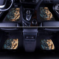 Great Dad Lion Car Floor Mats Custom Car Accessories Gift For Dad - Gearcarcover - 2